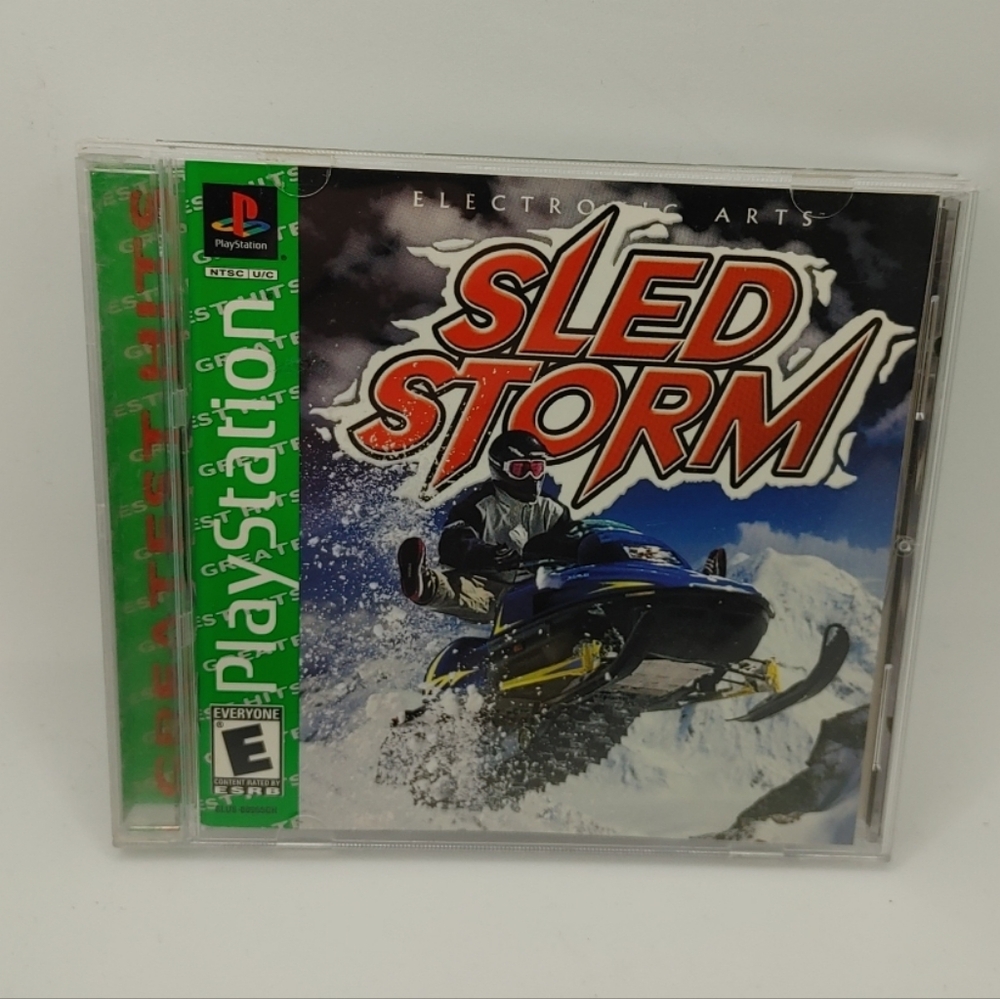 Sled Storm / PlayStation 1 PS1 / CIB Greatest Hits Version / Clean / Tested / VG